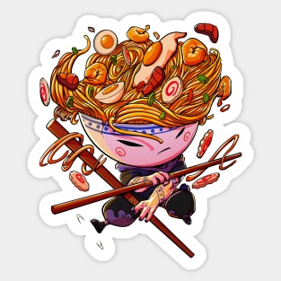 Noodle Ninja, Ramen Style Sticker